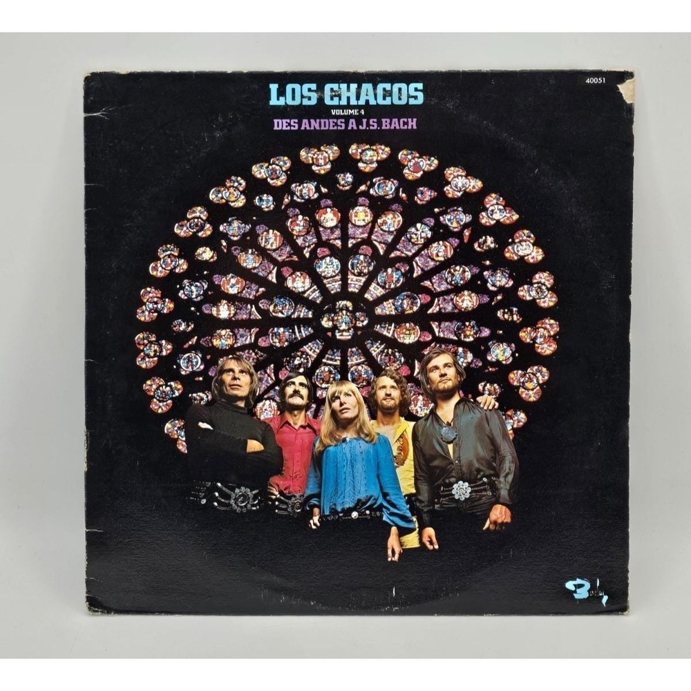 Los Chacos Volume‎ 4 Des Andes À J.S. Bach Vinyl LP Barclay 40051 VG